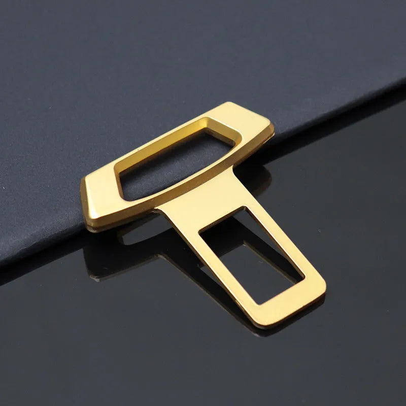 Car interior silencer insert in metal construction showing matte black, gold and silver colour options