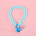 Adjustable pet collar in macaron candy colours with S and M sizing options for cats, dogs and rabbits