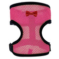 Adjustable poultry vest harness with matching collar and bow for ducks and chickens in multiple sizes and colours