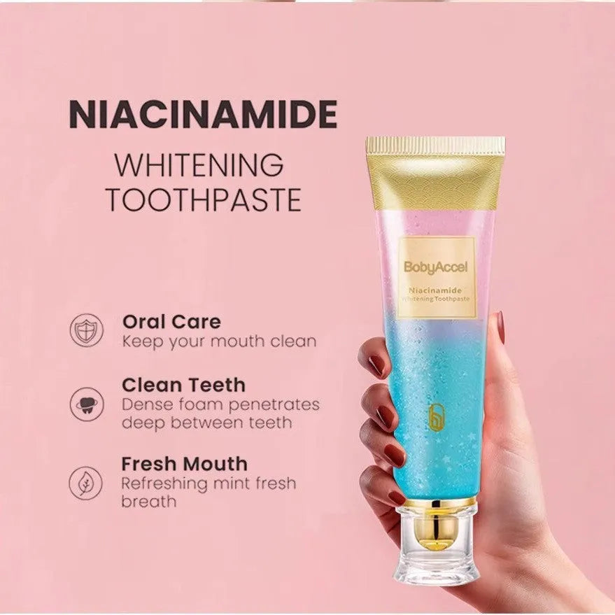 Nicotinamide whitening toothpaste tube 100g for adult dental care
