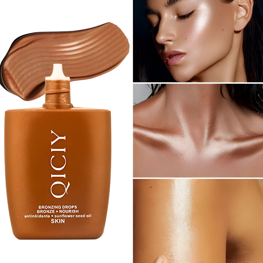 Face and body brightening contour liquid in bottle with four shade options No1 No2 No3 No4