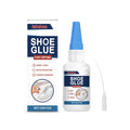 30g tube of cyanoacrylate shoe repair adhesive with a dropper, formulated for leather, rubber, and canvas repairs