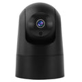 White indoor pan/tilt security camera with 5G WiFi and two-way voice features