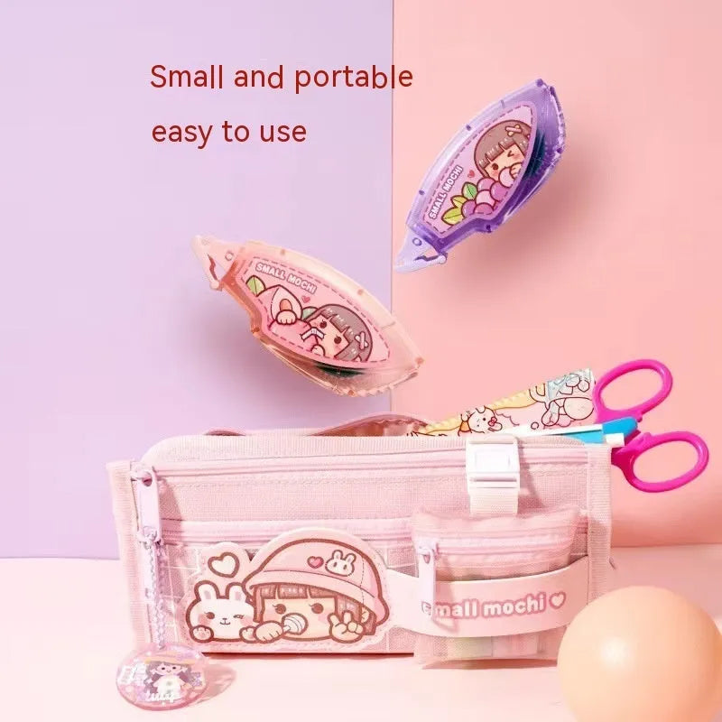 Dotting glue in plastic bottle with juice colours for craft and stationery adhesion