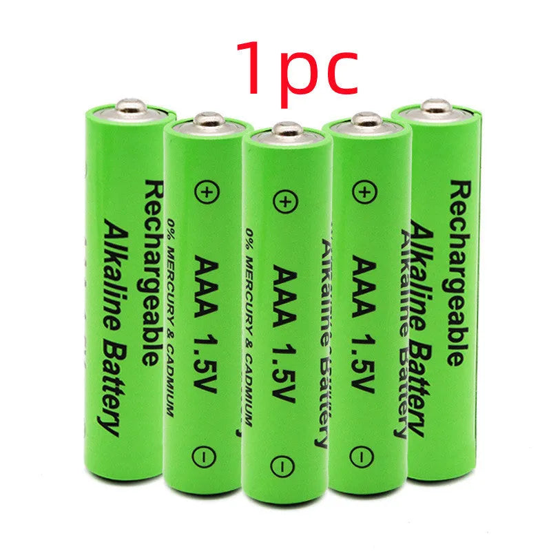 AA size 3000mAh alkaline rechargeable battery labelled 1.5V