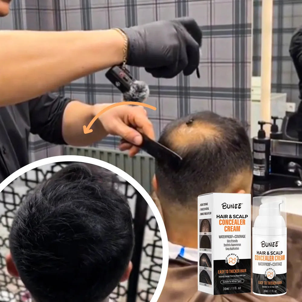 30ml scalp concealer pomade with applicator for natural hair thinning coverage