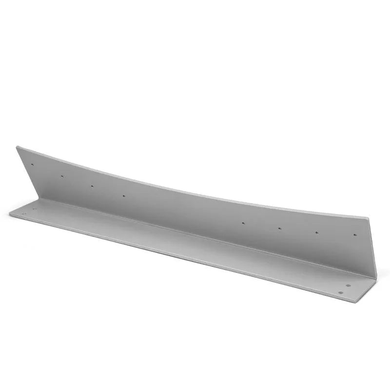 Adjustable golf putter trajectory balance simulator made from white PVC with a push rod balancer