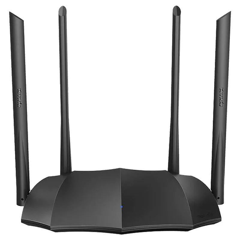 AC8 dual-band Gigabit wireless router with three expansion slots in compact design