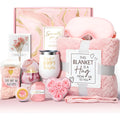 Plastic aromatherapy candle soap bath gift set with modern simplicity styling