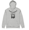 Fleece-lined hooded sweater pullover for team uniforms in multiple colours with loose fit
