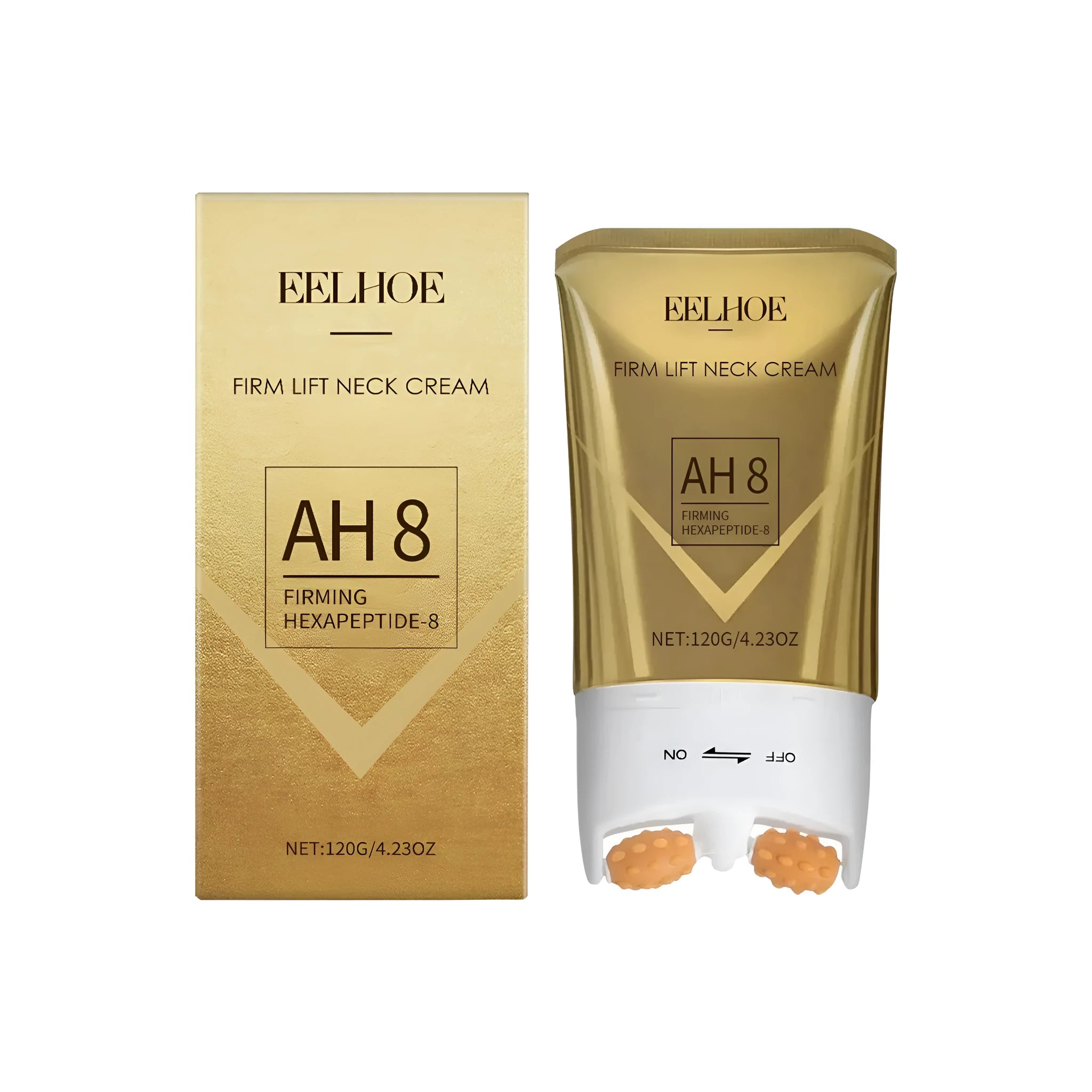 120g jar of Firm Lift Neck Cream with acetyl hexapeptide-8 and ceramide NP