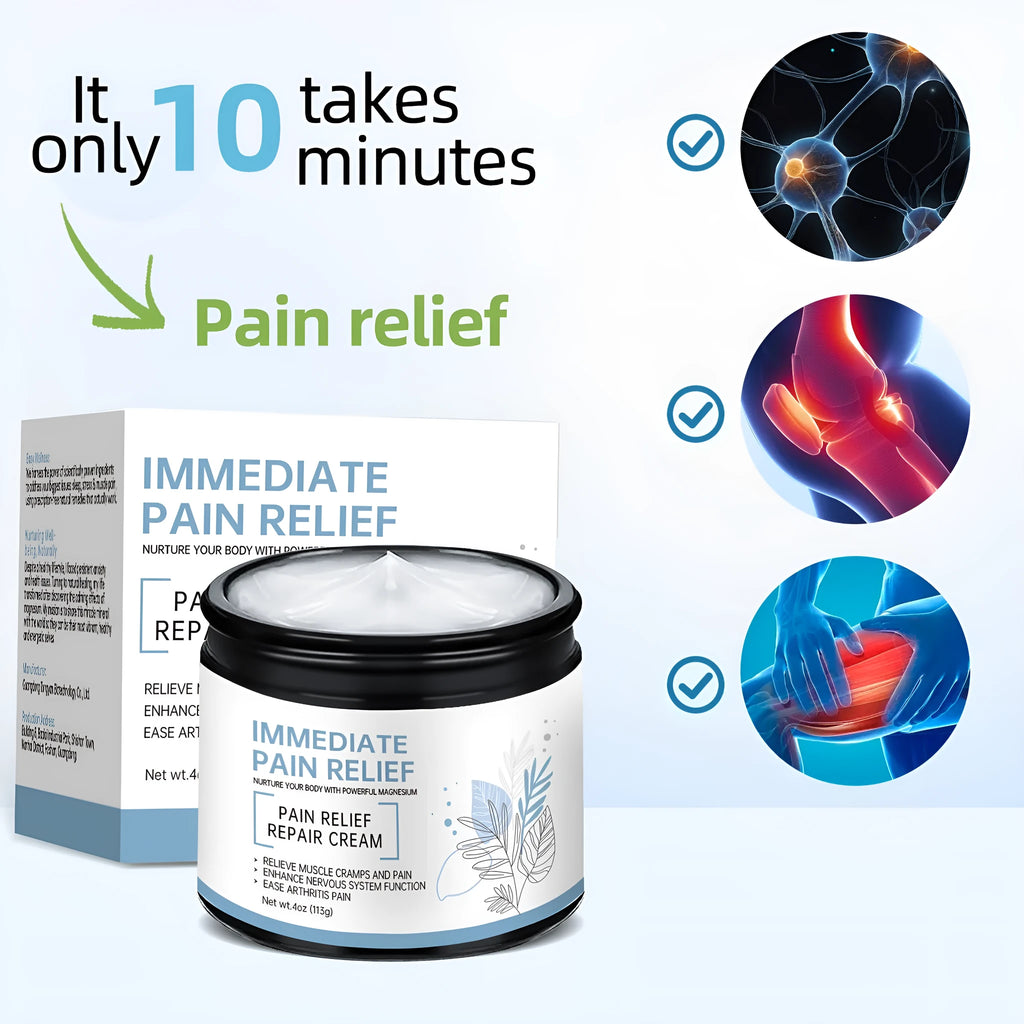 Magnesium neck cream 30g tube for muscle and joint pain relief, personal care product