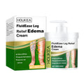 Fluidease Leg Relief Edema Cream 100g pot with herbal ingredients mint leaves and horse chestnut