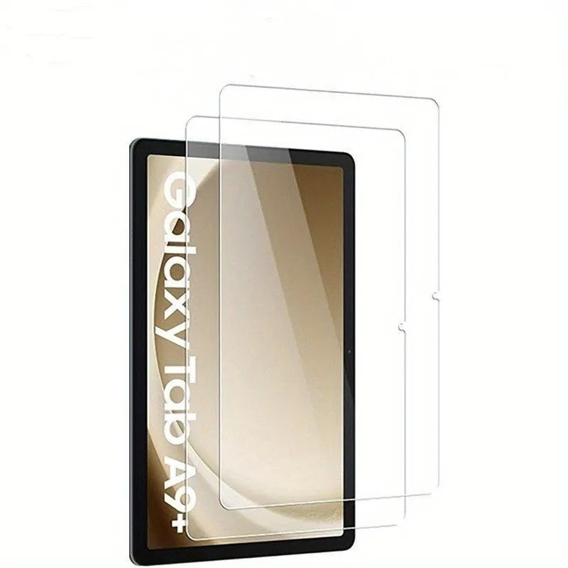 Tempered glass screen protector for Samsung Galaxy tablet with anti-fingerprint coating