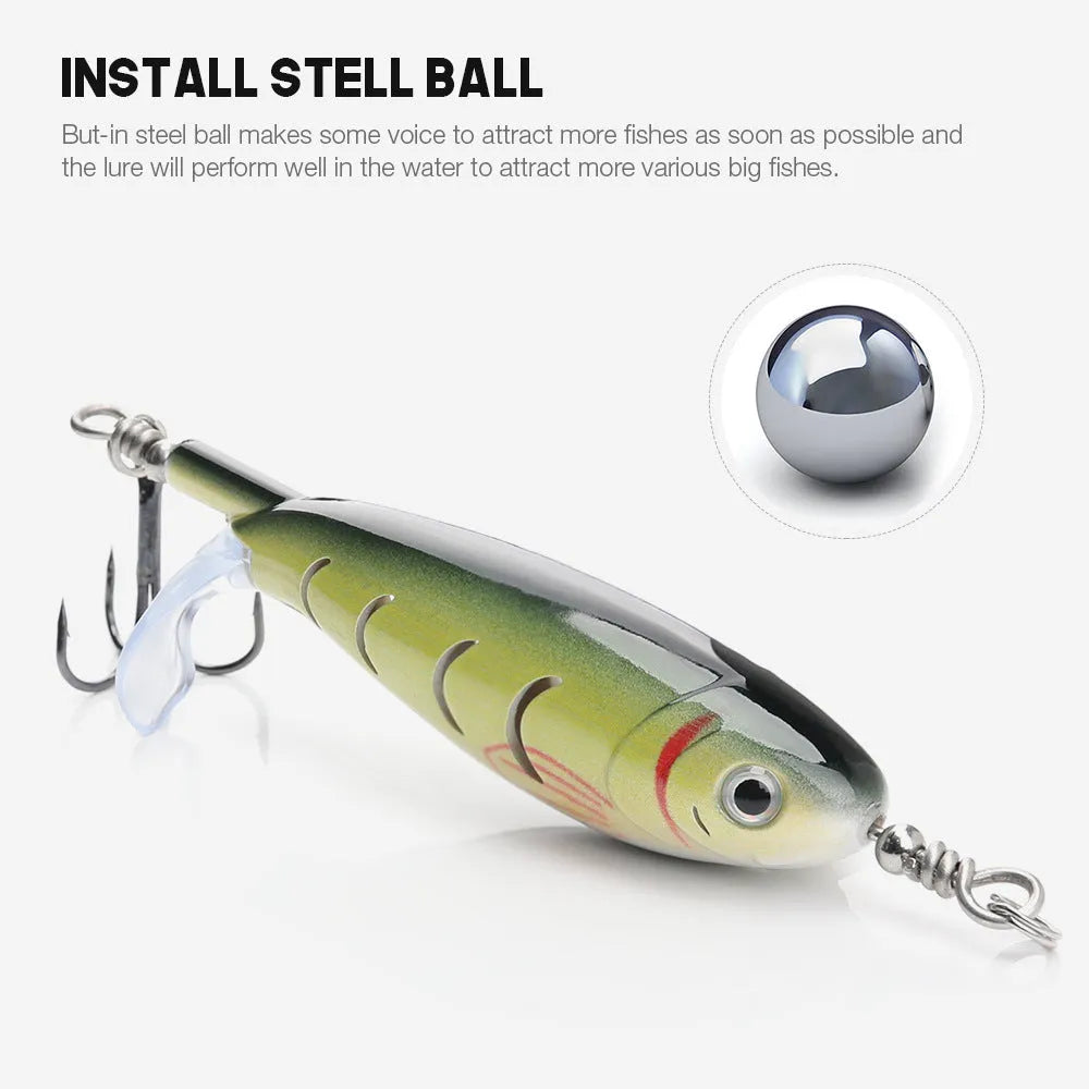 7.5cm artificial fishing bait lure for freshwater predator fishing