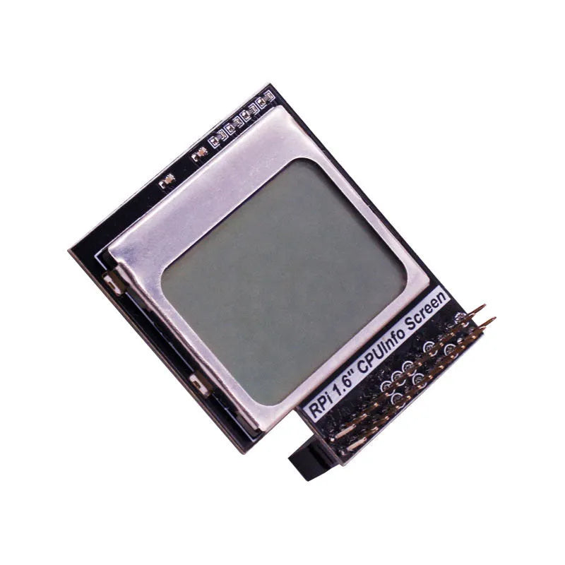 1.6 inch LCD display screen for Raspberry Pi CPU monitoring with backlight switch