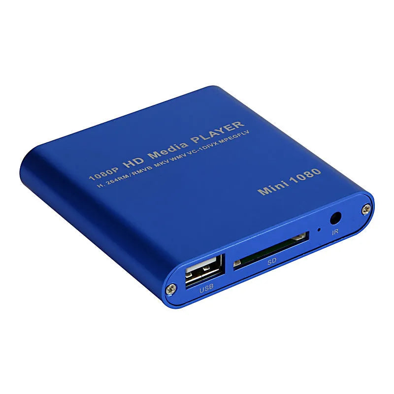 1080P Full HD media player with all-metal construction and HDMI interface