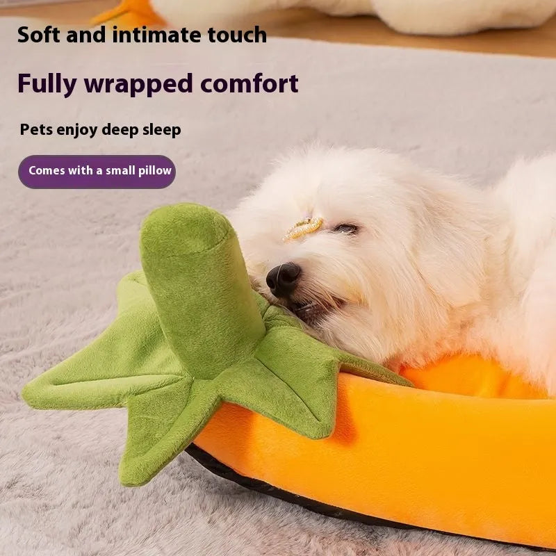 Washable dog mat pet bed with removable cloth cover in four colour options