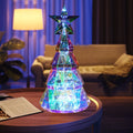 Colourful cartoon Christmas tree light decoration measuring 14.5cm x 4.8cm x 20cm