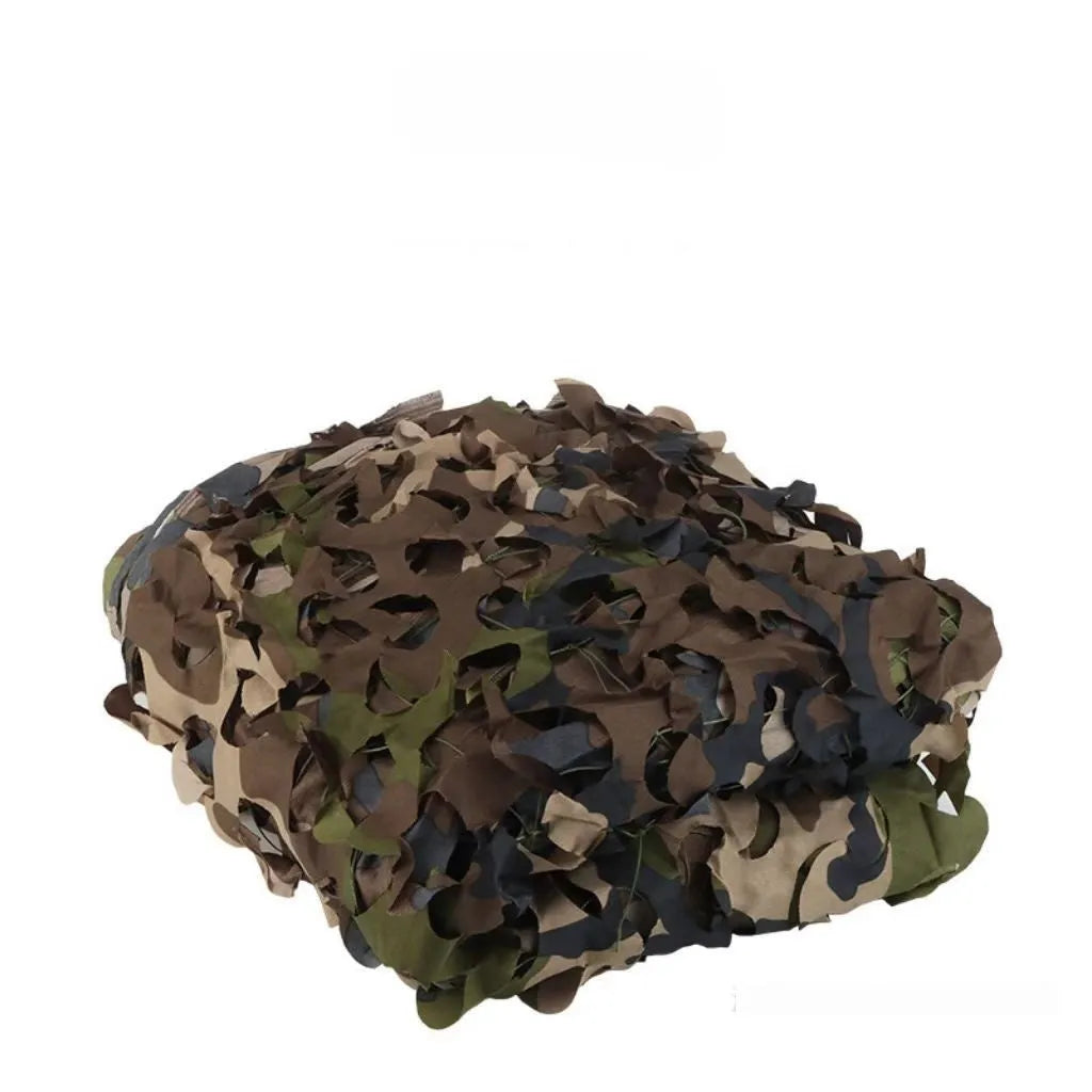 Green camouflage netting set with multiple pattern options for outdoor and military use
