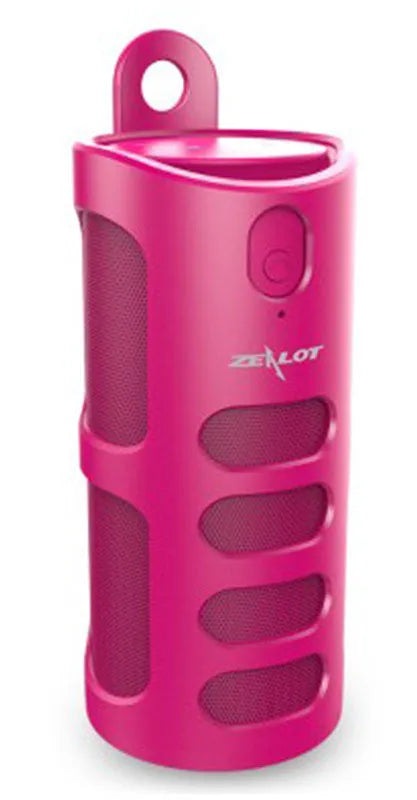 Compact wireless Bluetooth speaker with call functions and rechargeable battery in multiple colour options