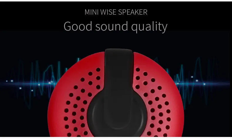 Hieha XQ11 mini cylinder Bluetooth speaker in black, gold, pink, red, or silver colour.