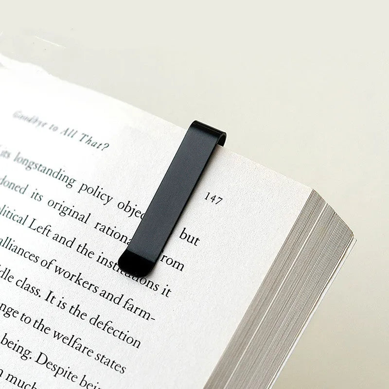 Retro metal aluminium RUMA bookmark ruler 15cm laser engraved scale black silver