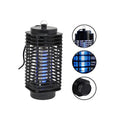 Black hanging electronic mosquito killer with ultraviolet light for indoor insect control