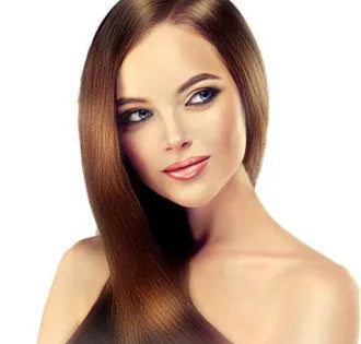 Plant Aromatic Soft Luster Mild Hair Colour Cream in chestnut brown shade, 120mlX2 pack