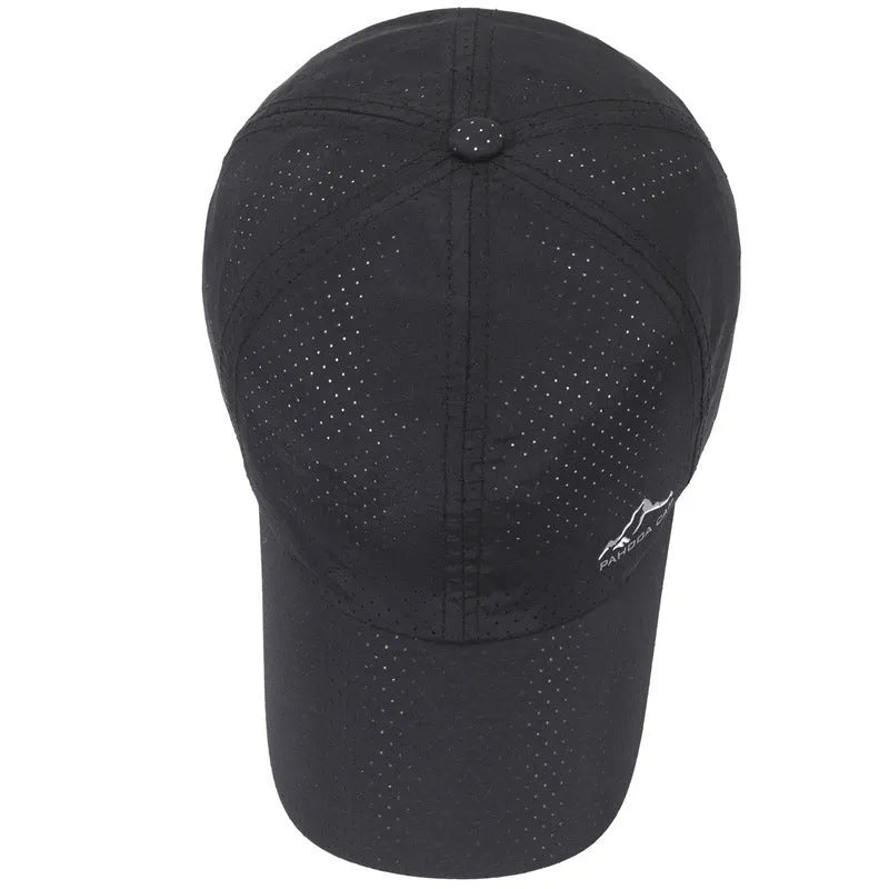 Adjustable baseball cap with dome crown in various colour options including army green, black and rose red