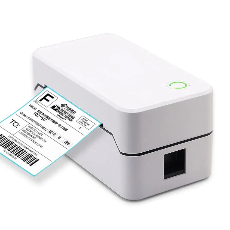 Compact thermal receipt printer with Bluetooth connectivity for retail order printing