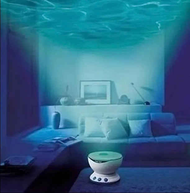 Blue ocean projection lamp with DLP technology for children's visual activities