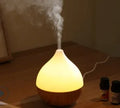Asakusa wood grain finish vase-shaped aroma diffuser with 100ml water tank capacity