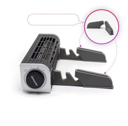 294mm notebook cooling pad with dual fans for laptop temperature management