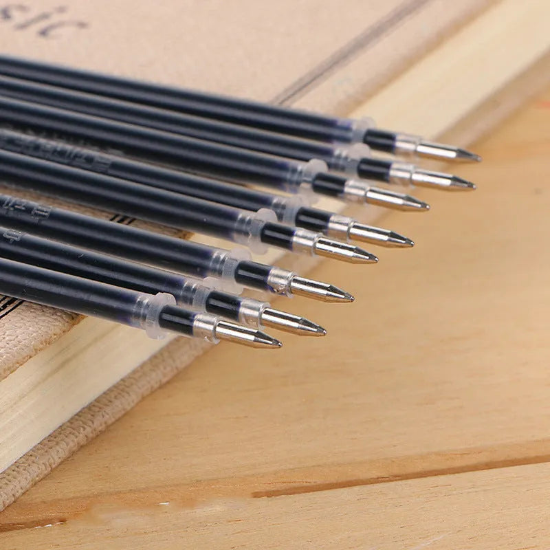 Automatic fade and disappear pen set with pen holder and pen case containing 8 refills