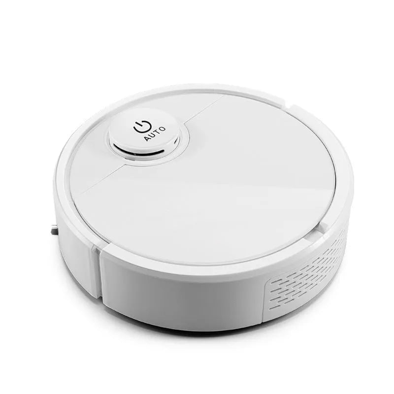 Automatic sweeping robot cleaner with compact 28cm square design and built-in 3000mAh battery