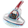 Pink corded handheld vacuum cleaner for dust mite removal with 300W motor and 4-metre cord