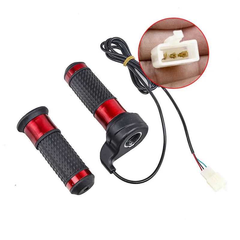 Three-wheel refuelling transfer handle electric go-kart accelerator modification kit in plastic with three-speed rotating mechanism