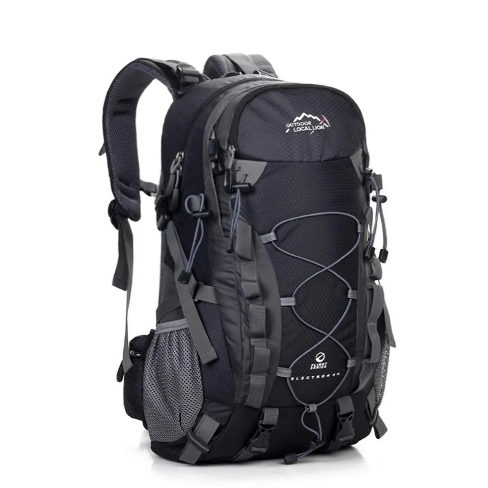 Polyester leisure sports backpack in green colour with 20-35 litre capacity