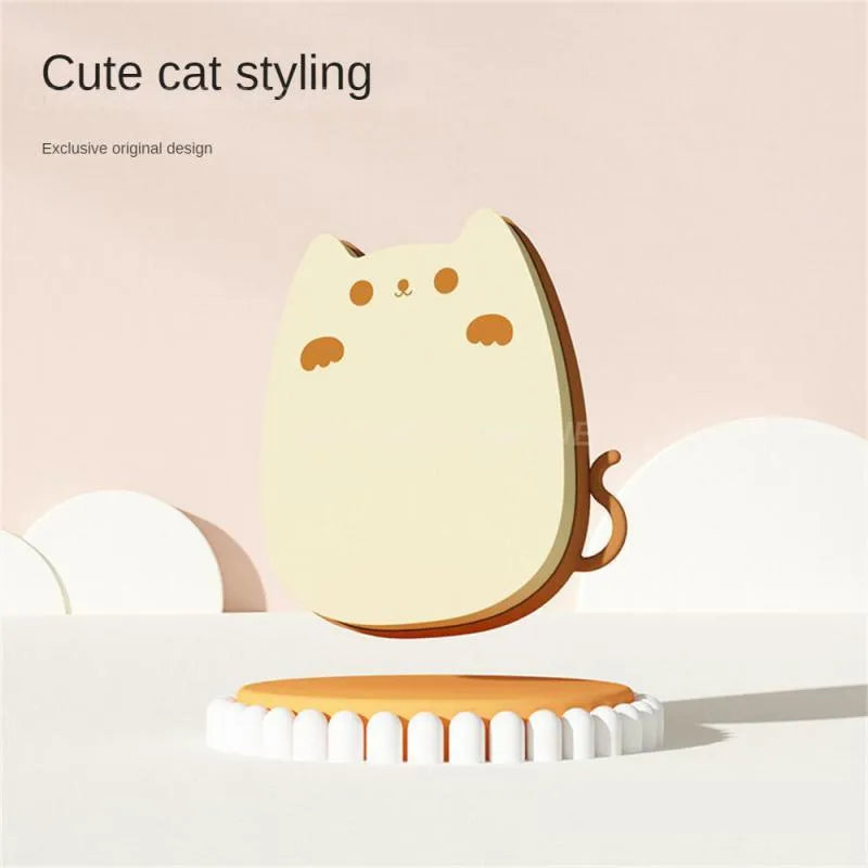 Brown silicone pet grooming comb with dual bristle design for cats and dogs on white background