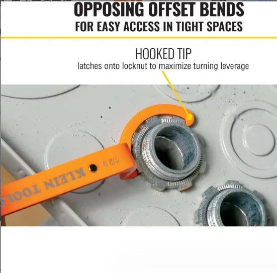 Three magnetic suction wrenches in orange, grey, and black colours showing crescent, catheter locking, and three-in-one tools