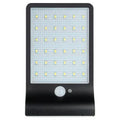 Outdoor waterproof solar lamp LED IP65 black for garden courtyard balcony use