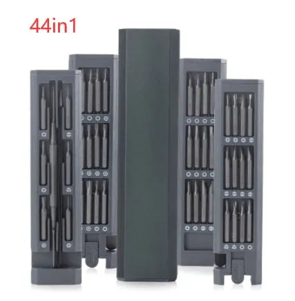 49-piece magnetic screwdriver set for mobile phone repair with nickel aluminium bronze handles