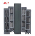 49-piece magnetic screwdriver set for mobile phone repair with nickel aluminium bronze handles