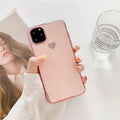Solid colour TPU phone case for iPhone models showing precise camera and port cutouts