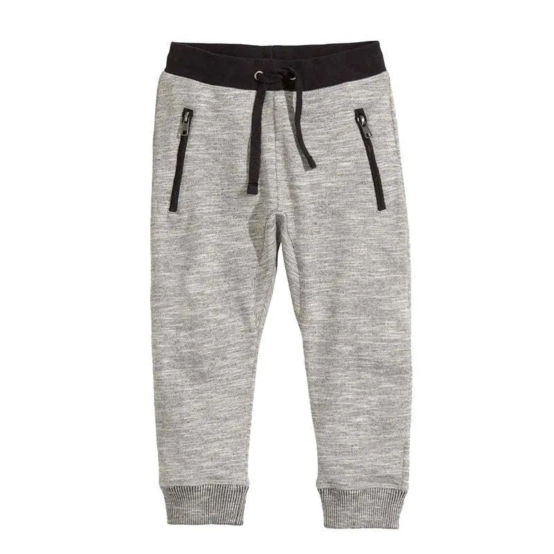 Boys' cotton two-piece clothing set with long sleeves and letter pattern for ages 3-7