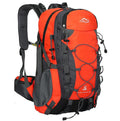 Polyester leisure sports backpack in green colour with 20-35 litre capacity