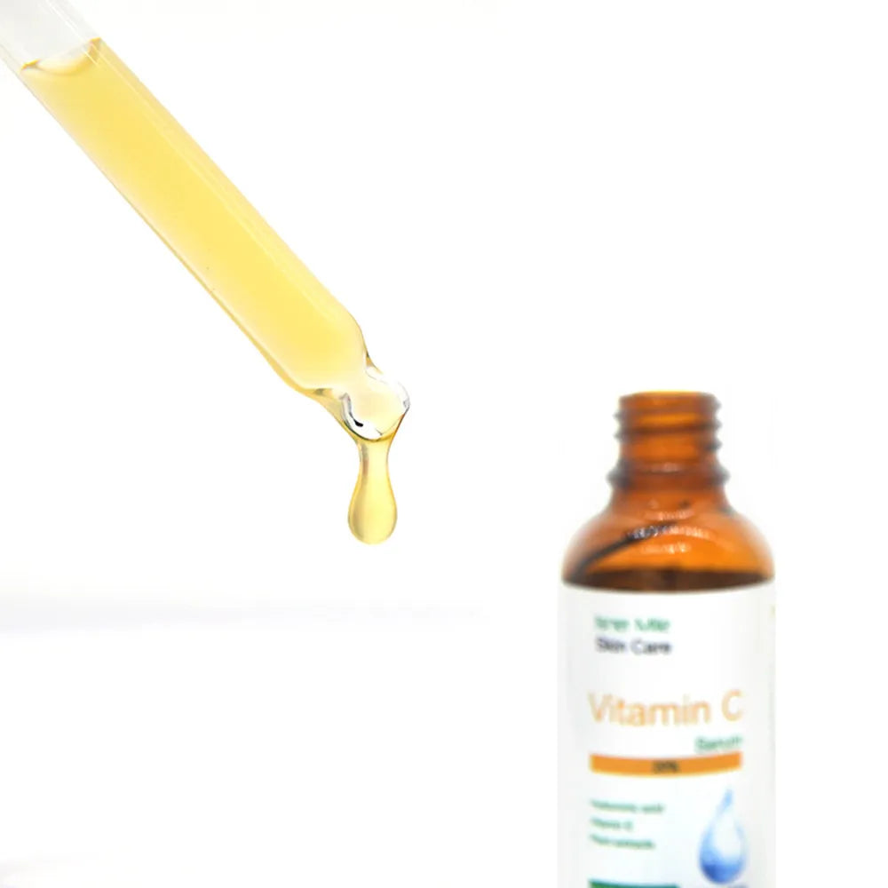 30ml Vitamin C undiluted serum bottle for skin brightening and antioxidant protection