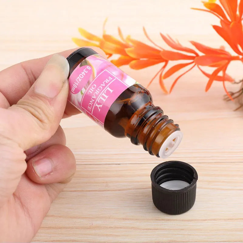 10ml water soluble aromatherapy essential oil bottle with Lavender label for humidifier