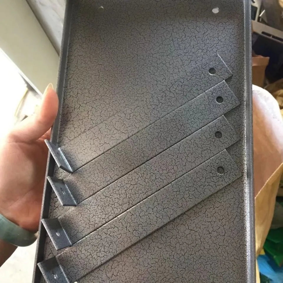 Black iron flip chip bracket for electric planers with 285mm length